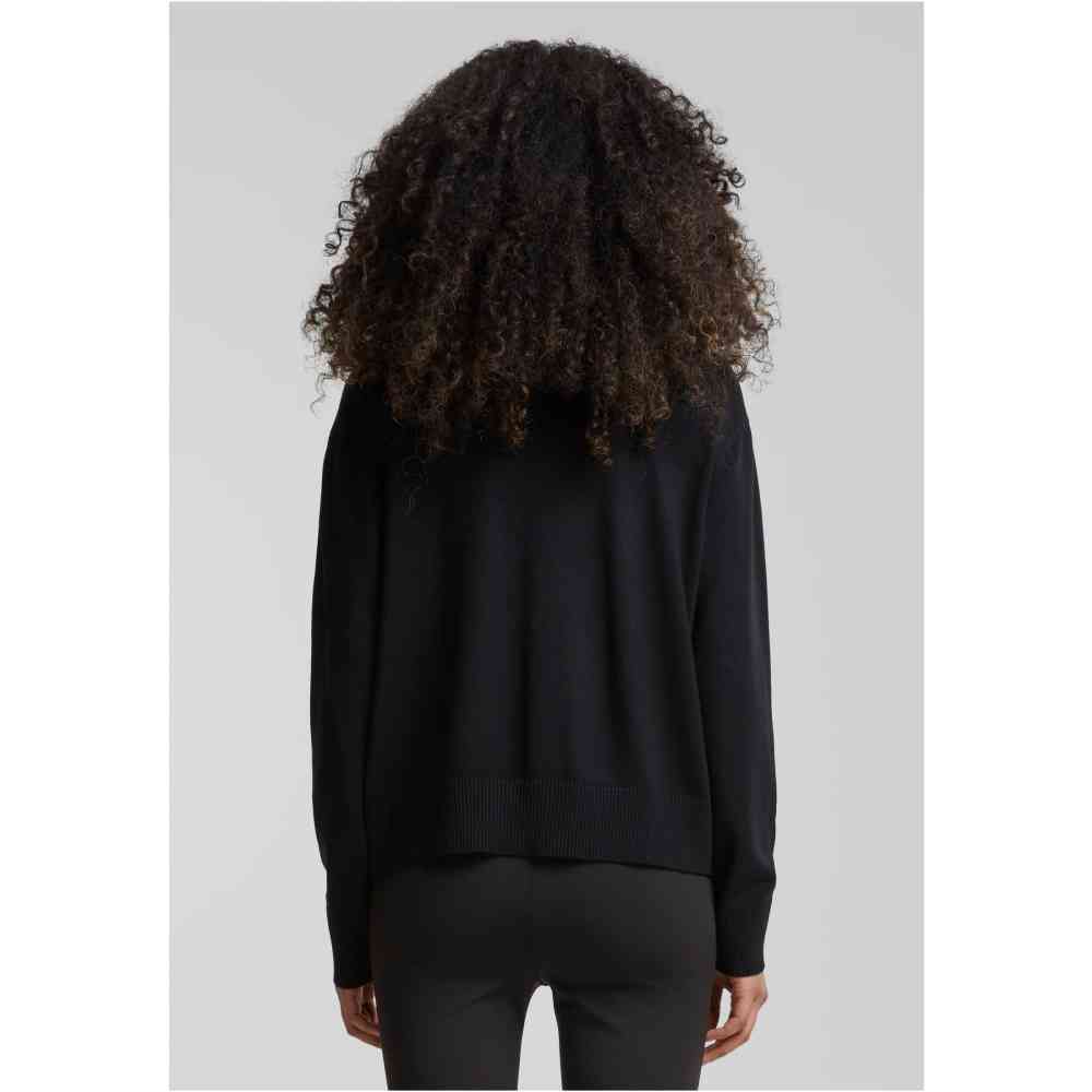 Urban Classics - Knitted Roundneck Sweater/trui - Zwart